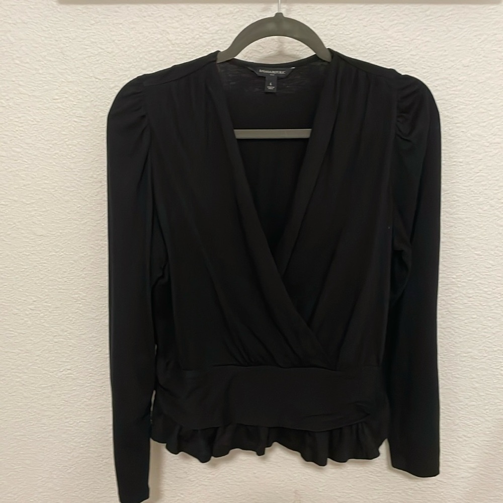 Banana Republic black blouse